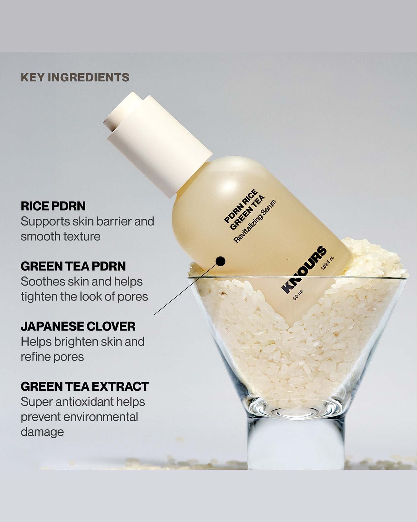 PDRN Rice & Green Tea Revitalizing Serum