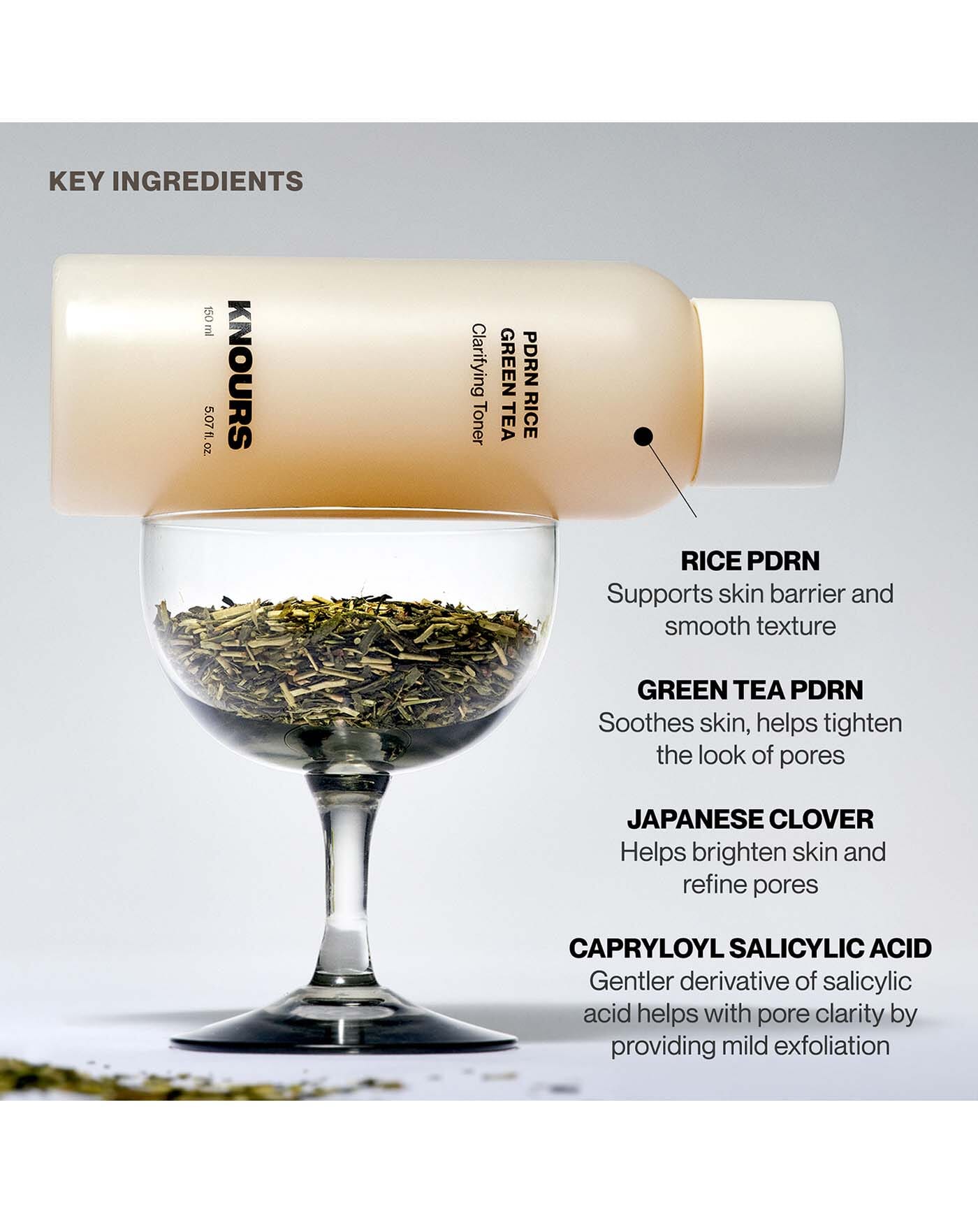 PDRN Rice & Green Tea Clarifying Toner