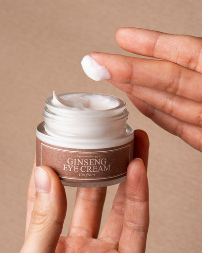 I'm From Ginseng Eye Cream w/ hands