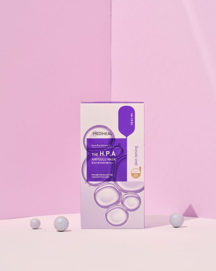 THE H.P.A Glowing Ampoule Mask 10 Pack MEDIHEAL 
