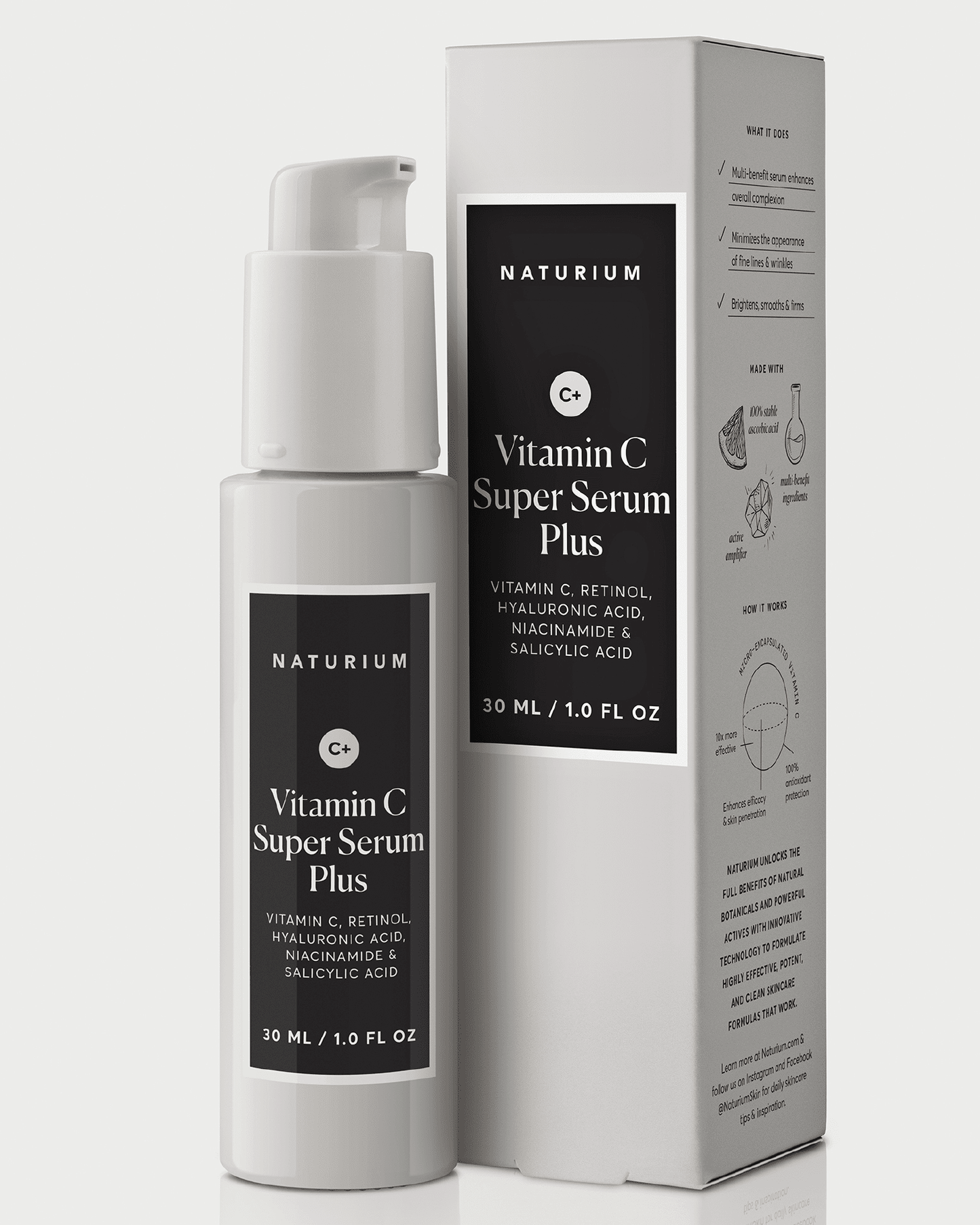 Vitamin C Super Serum Plus Serum/Ampoule NATURIUM 